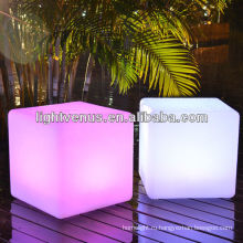 40см Материал PE Цвет LED куб продажи мебели 